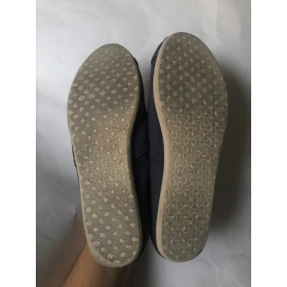 TOMS women’s Canvas Slip-on flat shoes Size W6.5 - Picture 5 of 6